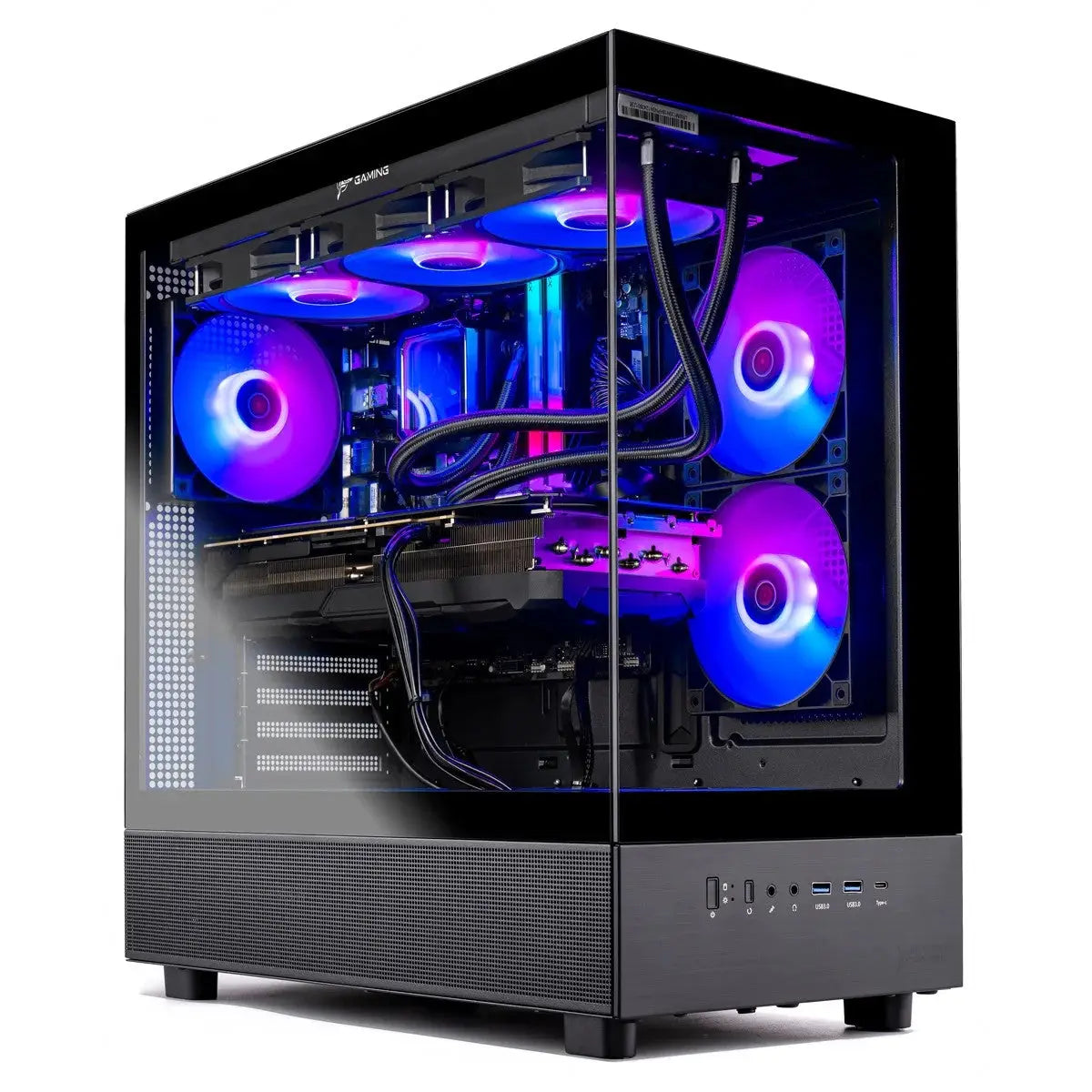 Skytech Gaming Azure 3 Gaming PC AMD R7 9800X3D NVIDIA RTX 5070 2TB Win 11