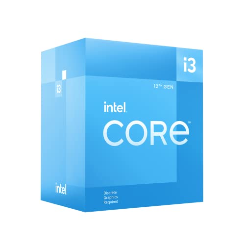Intel Core i3-12100F 12th Gen Desktop Processor - PCIe 5.0 & DDR5 Support