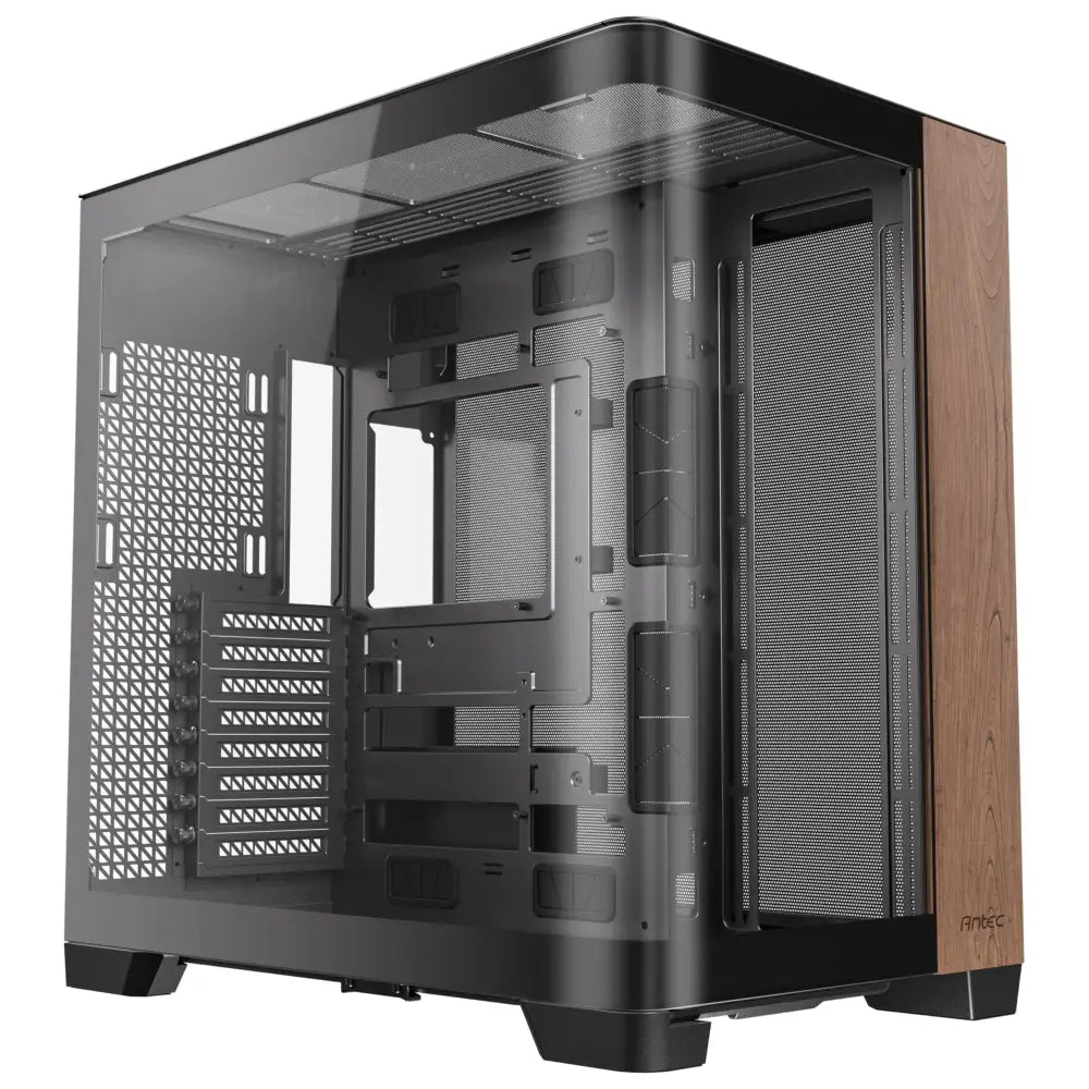 Antec C8 Curve Wood Full-Tower E-ATX PC Case - Personal Computer