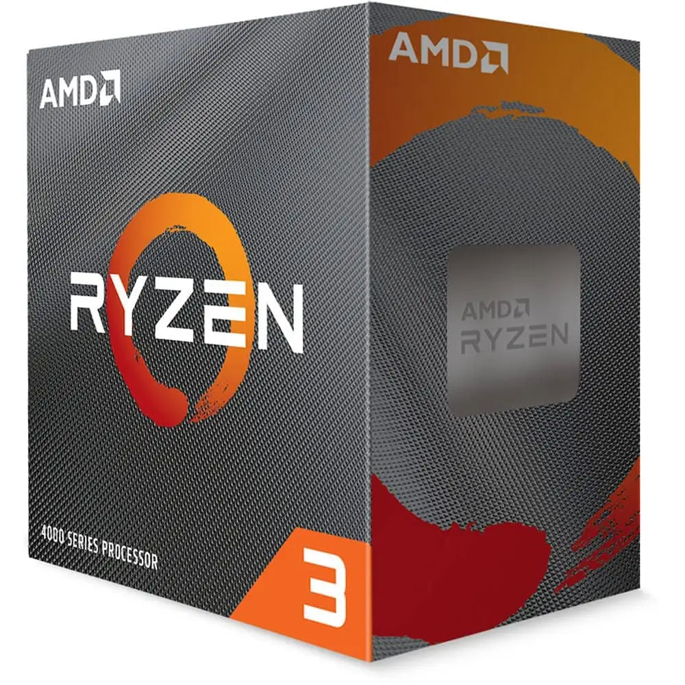 AMD Ryzen 3 4100 4-Core 8-Thread Unlocked Desktop Processor with Wraith Stealth Cooler - Cpu