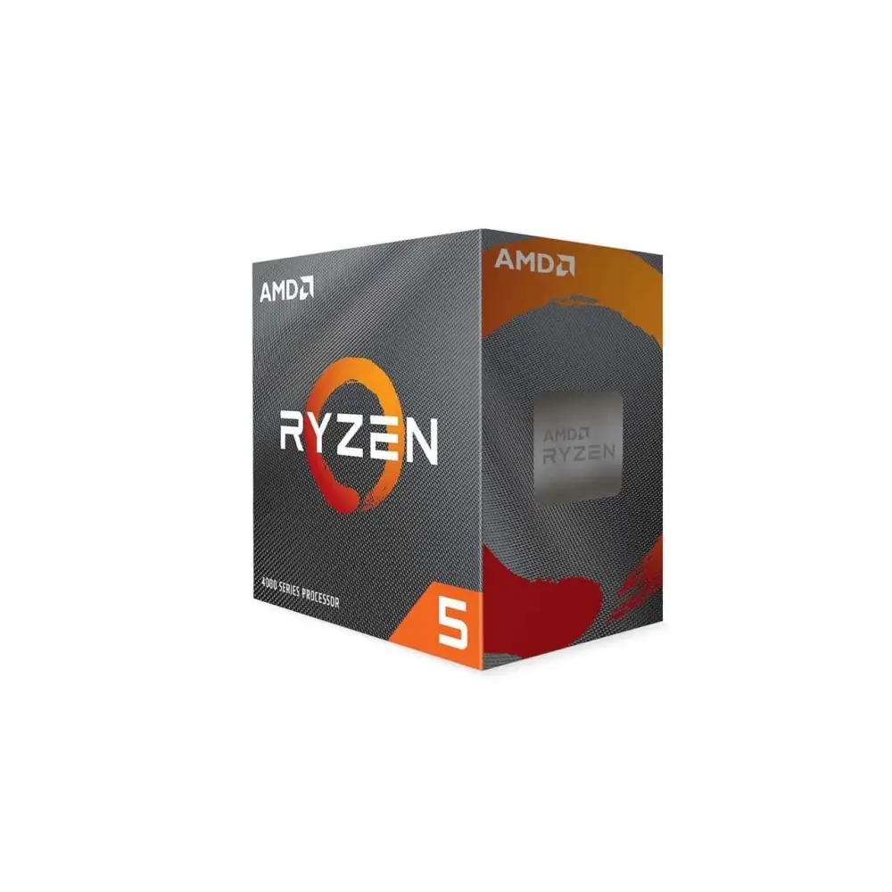 AMD Ryzen 5 4500 6-Core 12-Thread Unlocked Desktop Processor with Wraith Stealth Cooler AM4 - Cpu