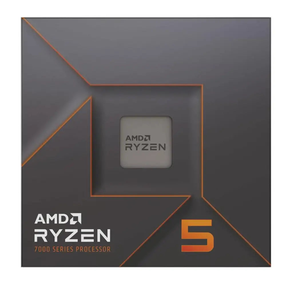 AMD Ryzen 5 7600X 6-Core 12-Thread Unlocked Desktop Processor AM5 - Cpu