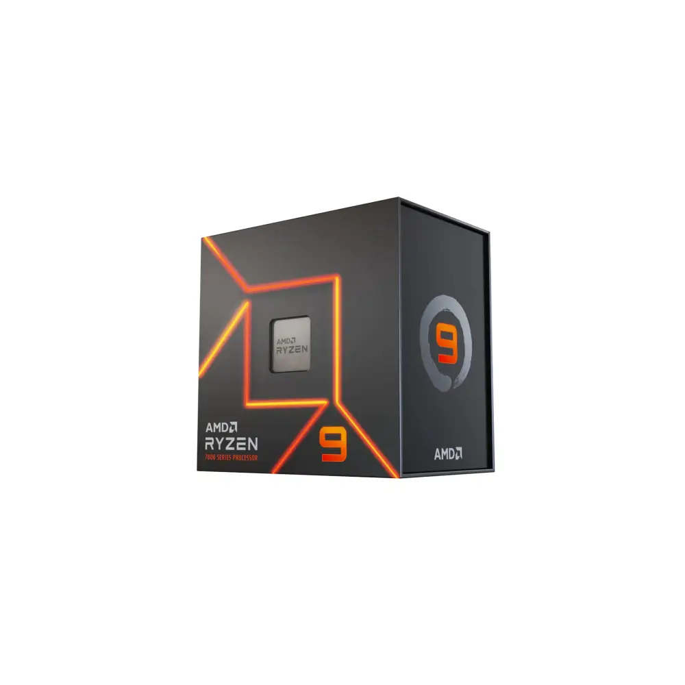 AMD Ryzen 9 7900X 12-Core 24-Thread Unlocked Desktop Processor AM5 - Cpu