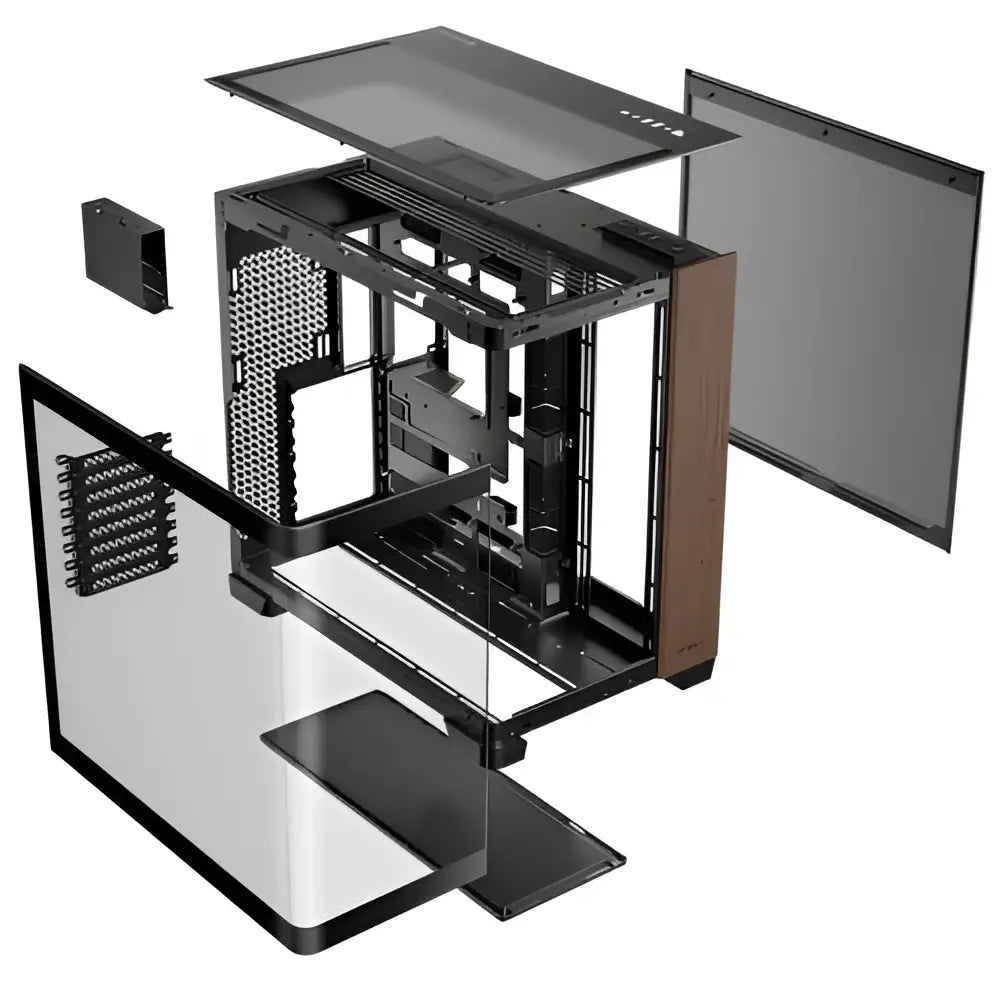 Antec C8 Curve Wood Full-Tower E-ATX PC Case - Personal Computer