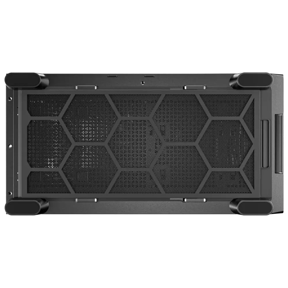 Antec Flux Wood 5 x PWM Fans Included High-Airflow Front Panel with Walnut PC Case - Computer Cases