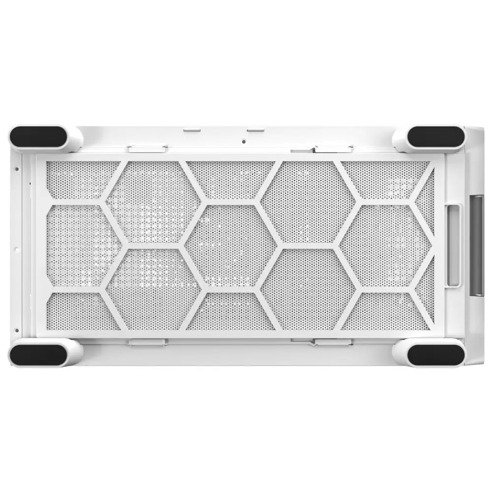Antec Flux Wood White 5 x PWM Fans Included High-Airflow Front Panel with Birch PC Case - Computer Cases