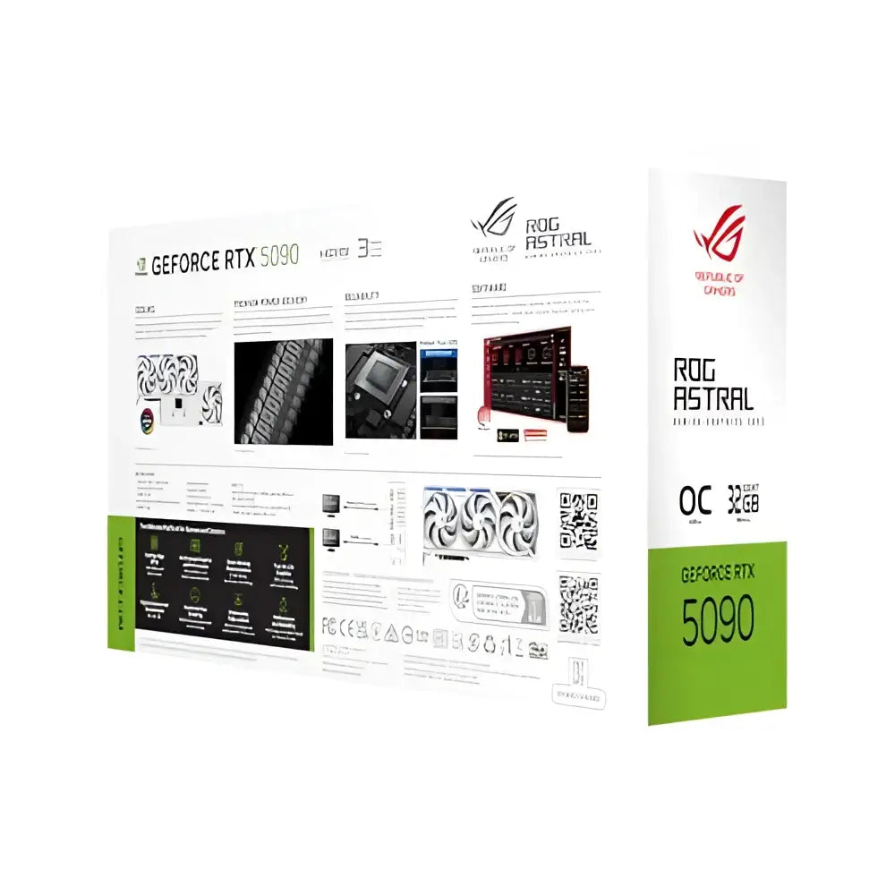 ASUS ROG Astral GeForce RTX 5090 White OC Edition Graphics Card - Personal Computer
