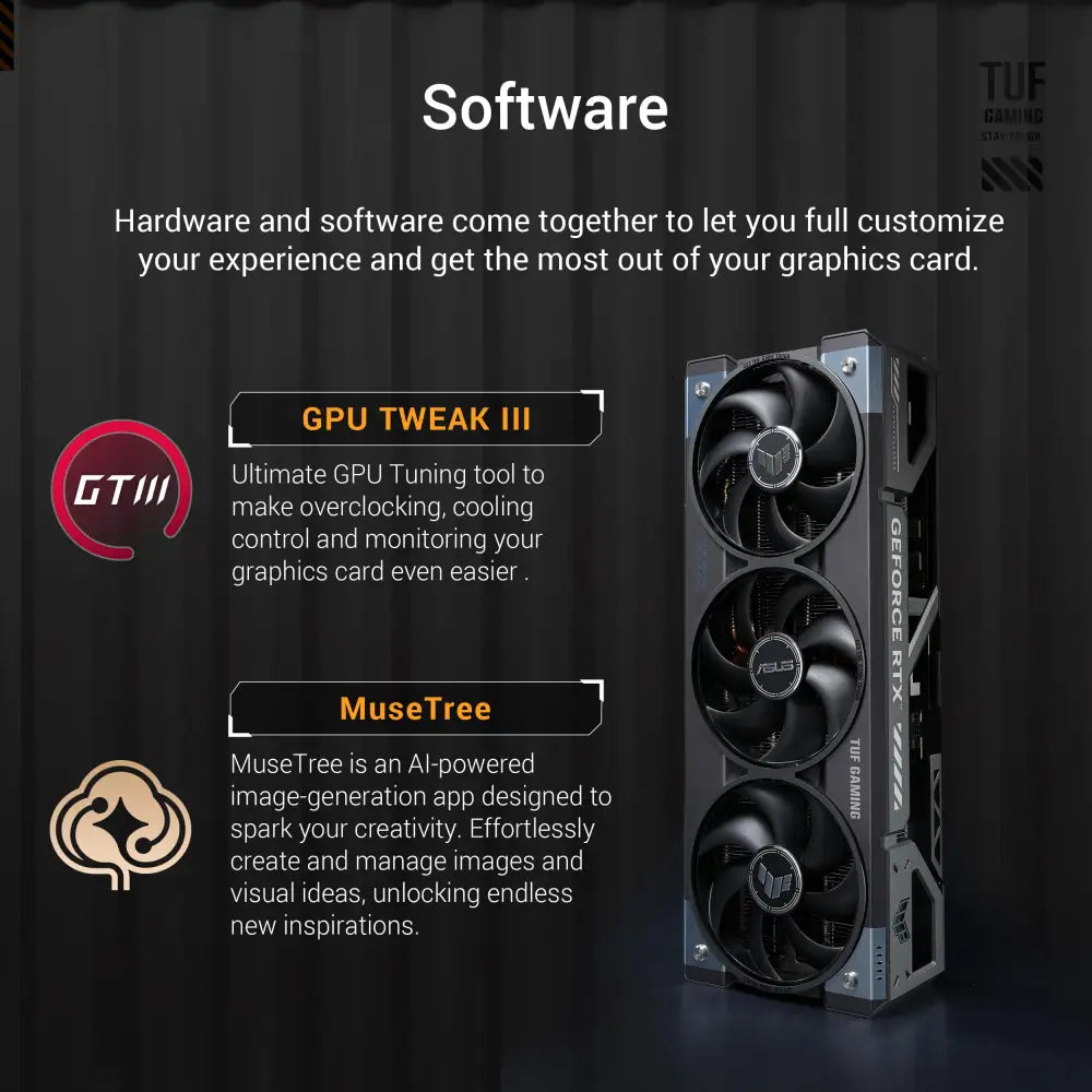 ASUS TUF Gaming GeForce RTX ™ 5090 32GB GDDR7 OC Edition Graphics Card - Cards