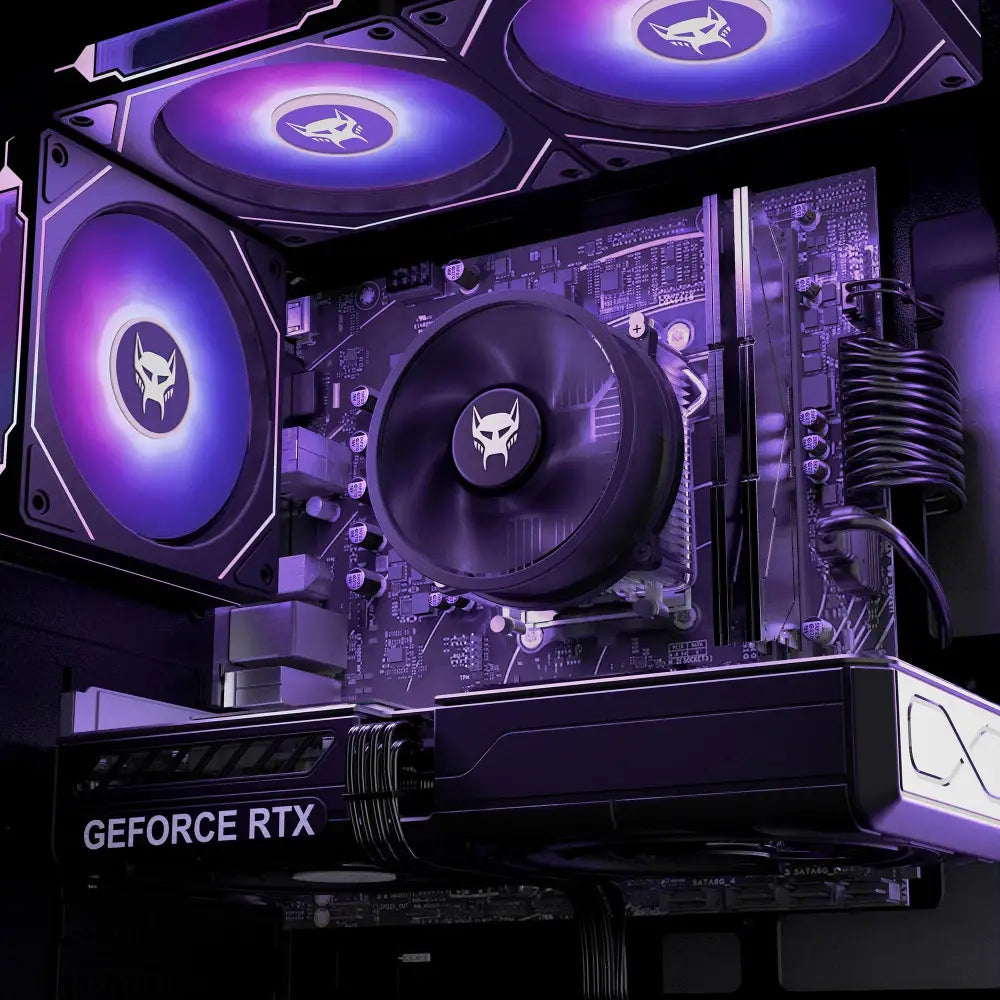 BEASTCOM Q5 Pro Gaming PC - AMD Ryzen 7 5700X (4.6GHz) | NVIDIA RTX 5070 Ti 16GB - Computer Build