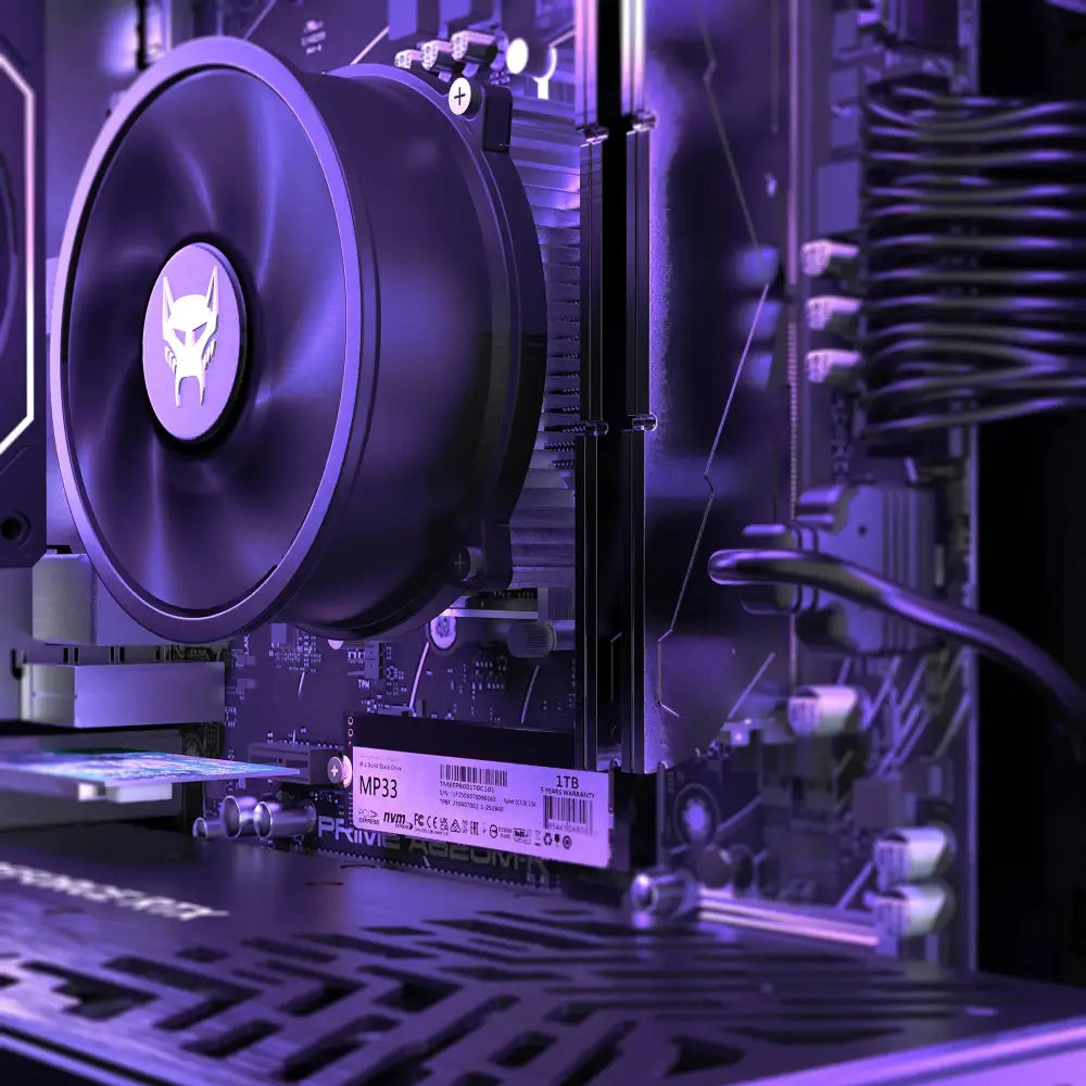 BEASTCOM Q5 Pro Gaming PC - AMD Ryzen 7 5700X (4.6GHz) | NVIDIA RTX 5070 Ti 16GB - Computer Build