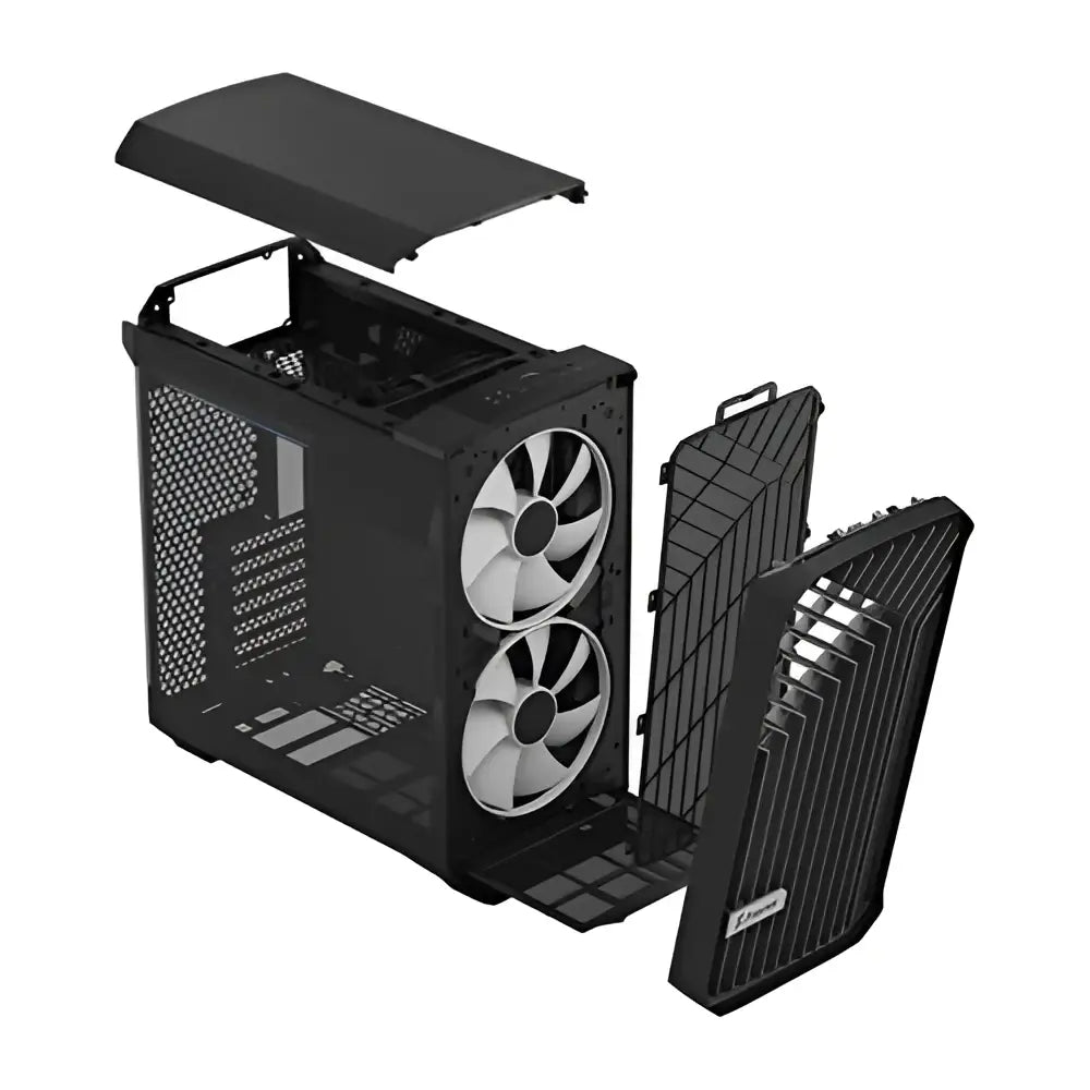 Fractal Design Torrent Compact RGB Black - Light Tint Tempered Glass Side Panels PC Case - Personal Computer