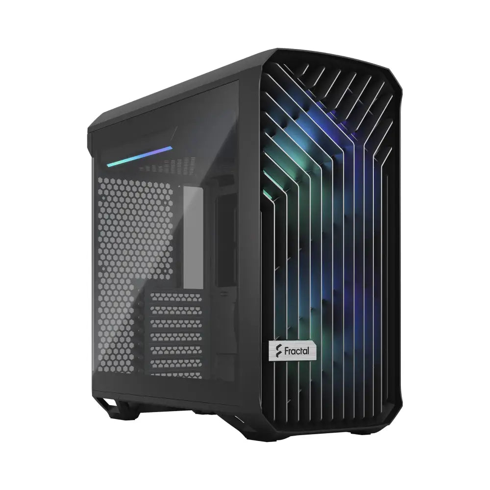 Fractal Design Torrent Compact RGB Black - Light Tint Tempered Glass Side Panels PC Case - Personal Computer