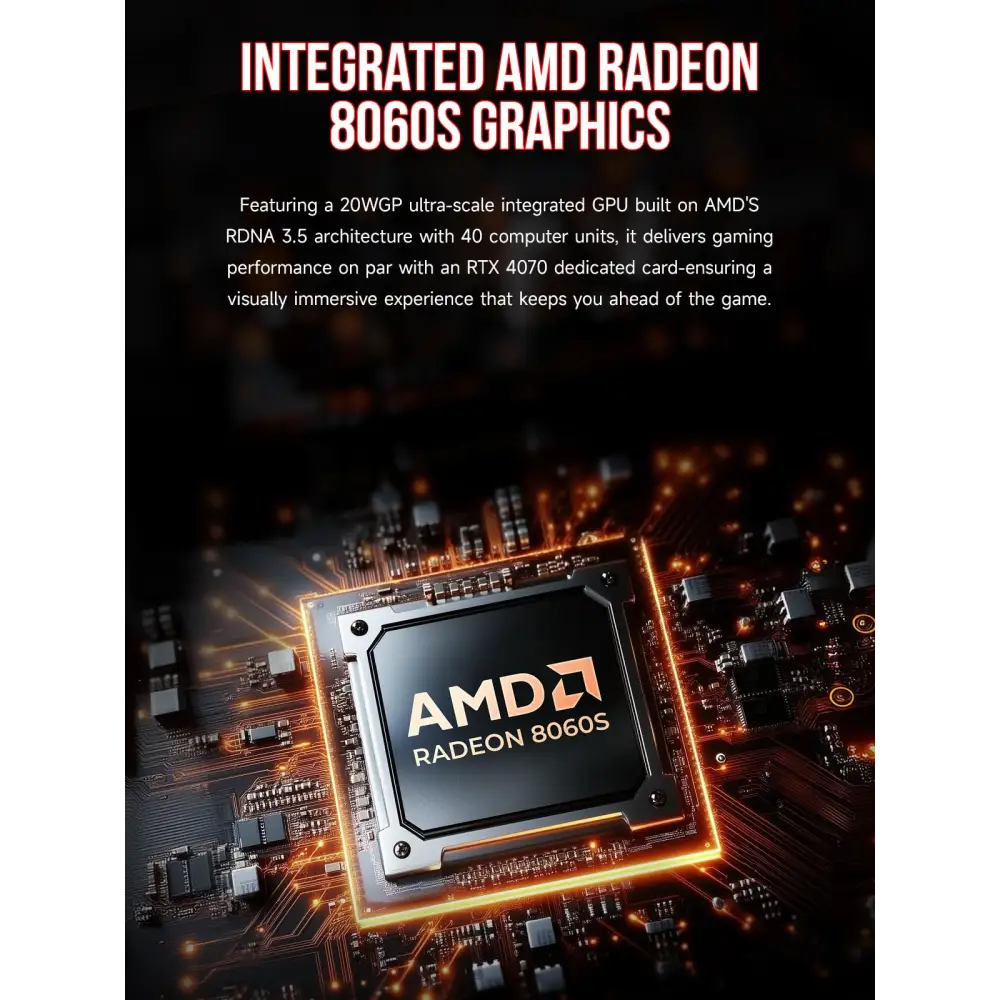 GMKtec EVO-X2 AI Mini PC - AMD Ryzen Max+ 395 96GB LPDDR5X 2TB