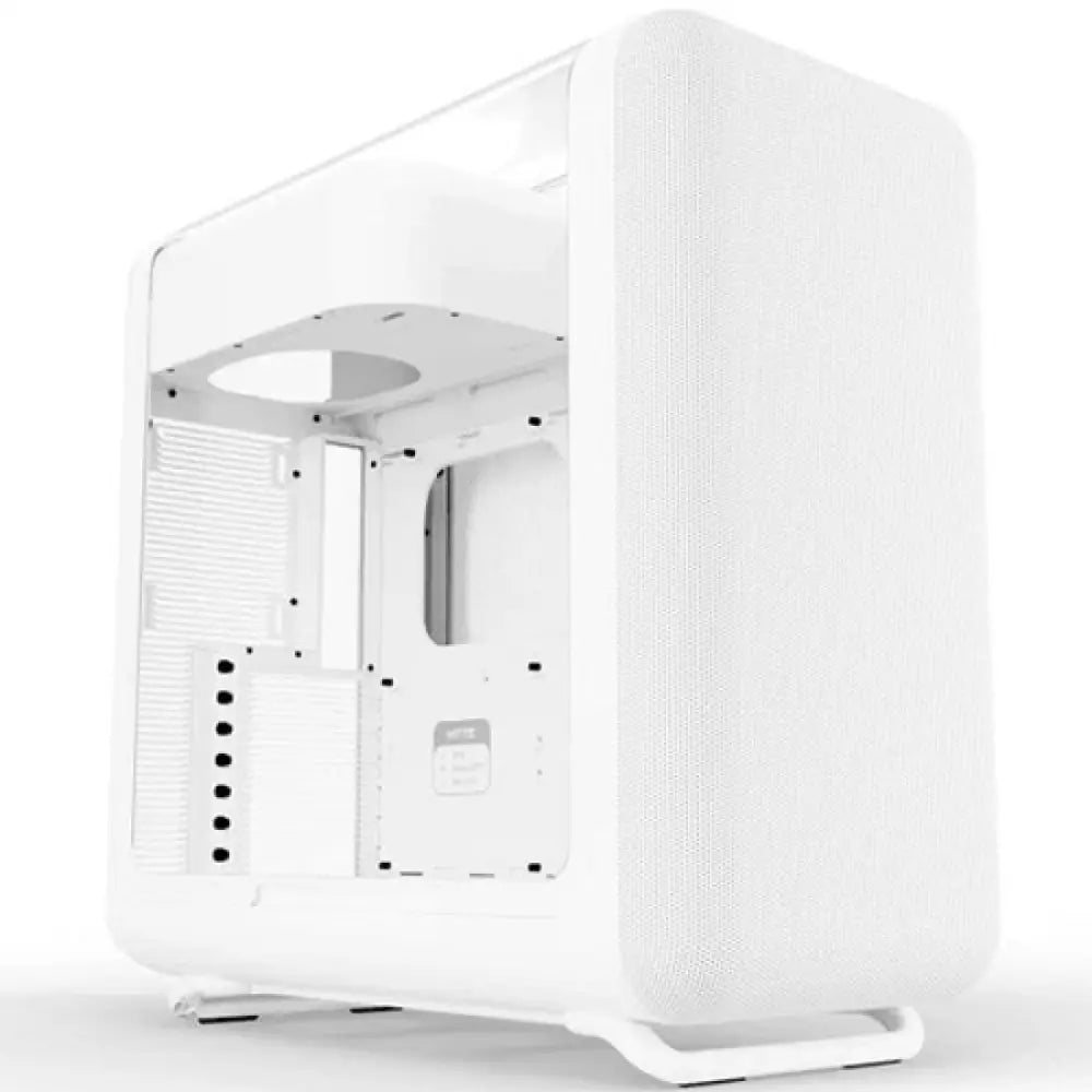 Hyte X50 ATX Mid-Tower Case | Snow White | Premium Airflow Design - Personal Computer