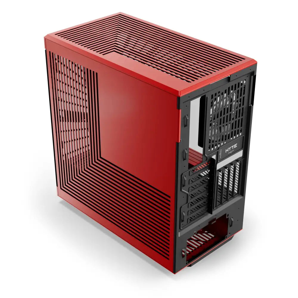 Hyte Y40 Modern Aesthetic Panoramic Tempered Glass Mid-Tower ATX Computer Gaming PC Case - Personal