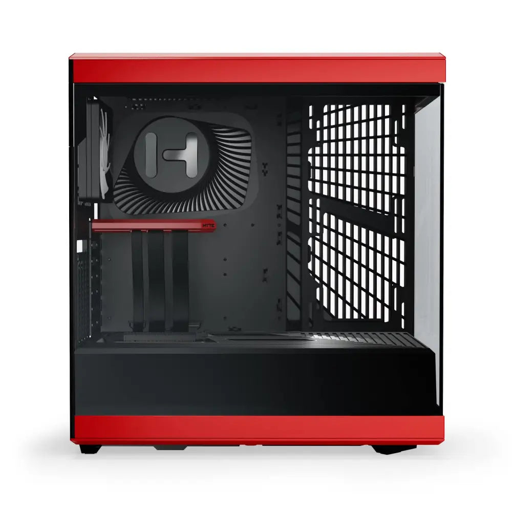 Hyte Y40 Modern Aesthetic Panoramic Tempered Glass Mid-Tower ATX Computer Gaming PC Case - Personal