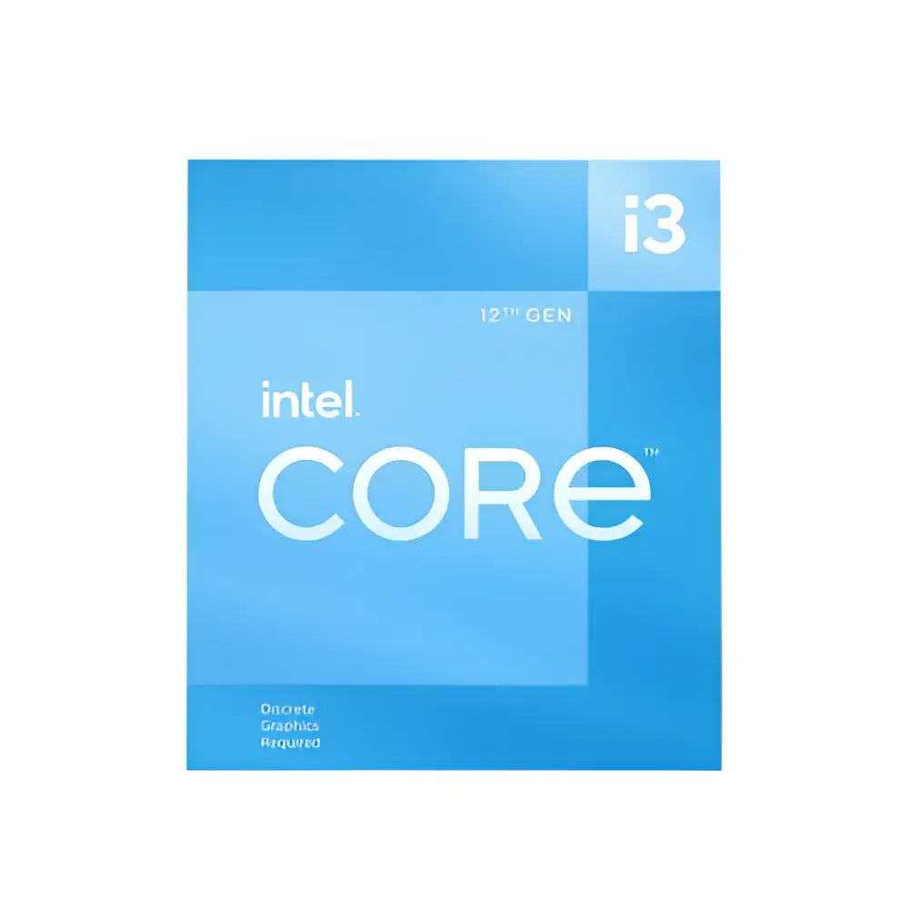 Intel Core i3-12100F 12th Gen Desktop Processor - PCIe 5.0 & DDR5 Support - Cpu