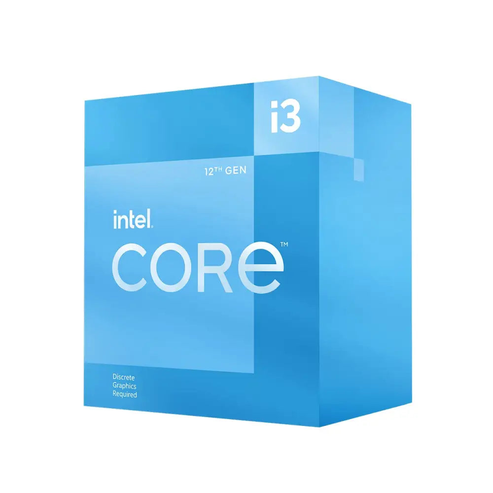 Intel Core i3-12100F 12th Gen Desktop Processor - PCIe 5.0 & DDR5 Support - Cpu