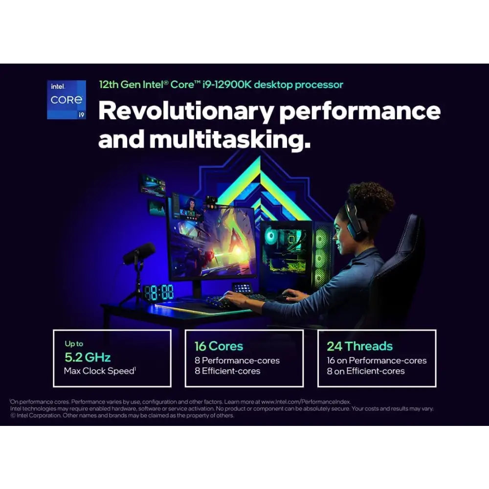 Intel Core i9-12900K Gaming Desktop Processor with Integrated Graphics - Cpu