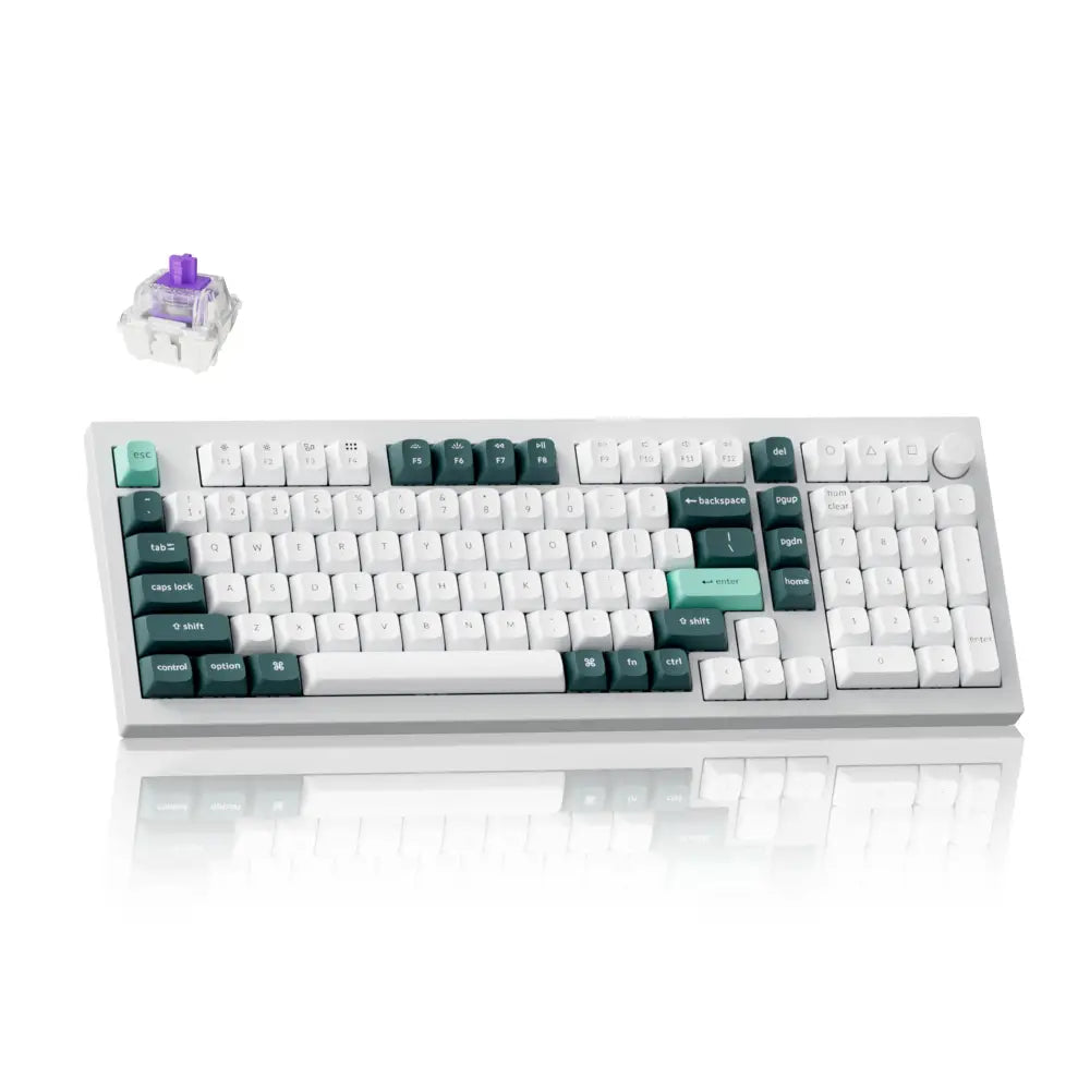 Keychron Q5 HE Rapid Trigger Gaming Keyboard Wireless with Hall Effect Gateron Double-Rail Magnetic Switch Adjustable