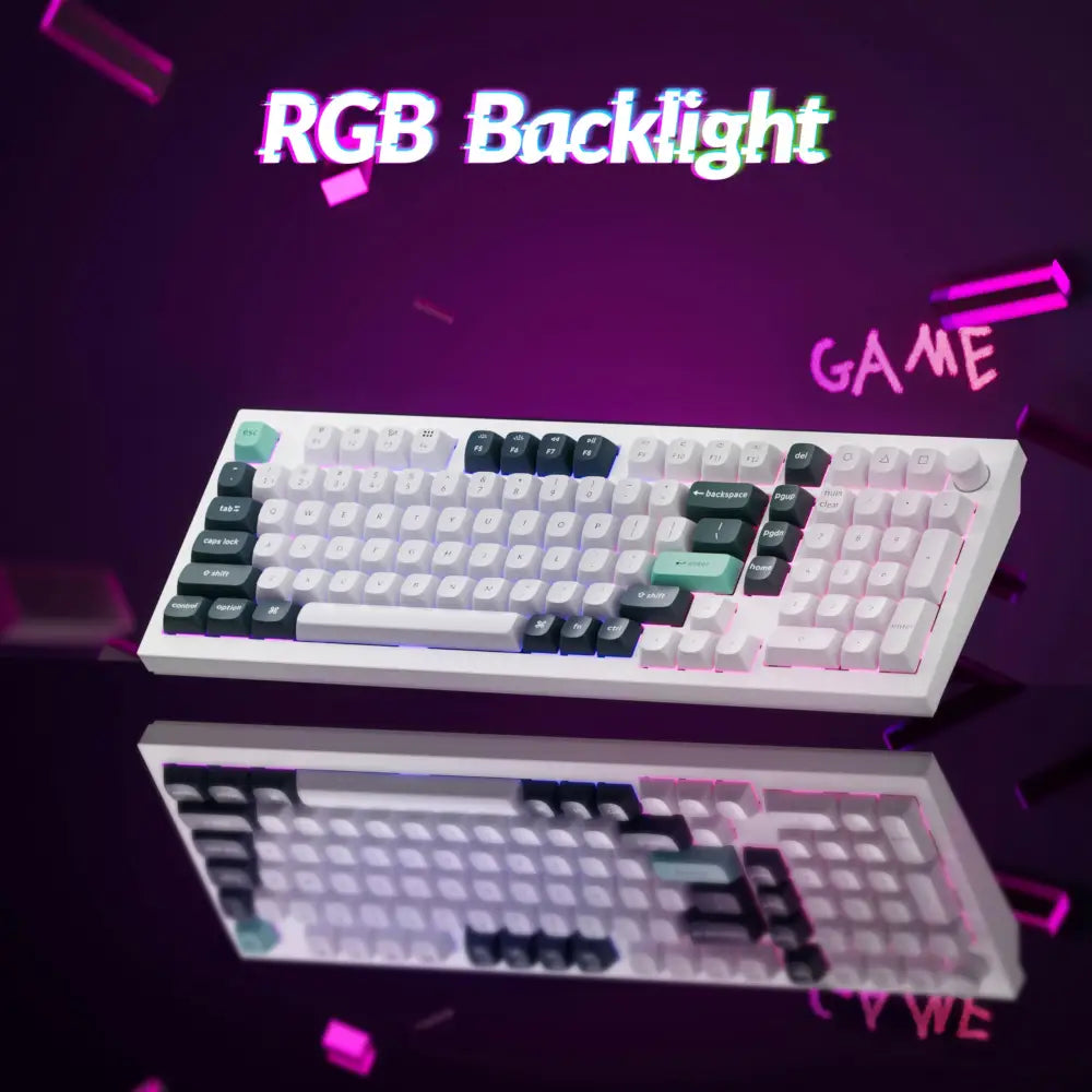 Keychron Q5 HE Rapid Trigger Gaming Keyboard Wireless with Hall Effect Gateron Double-Rail Magnetic Switch Adjustable