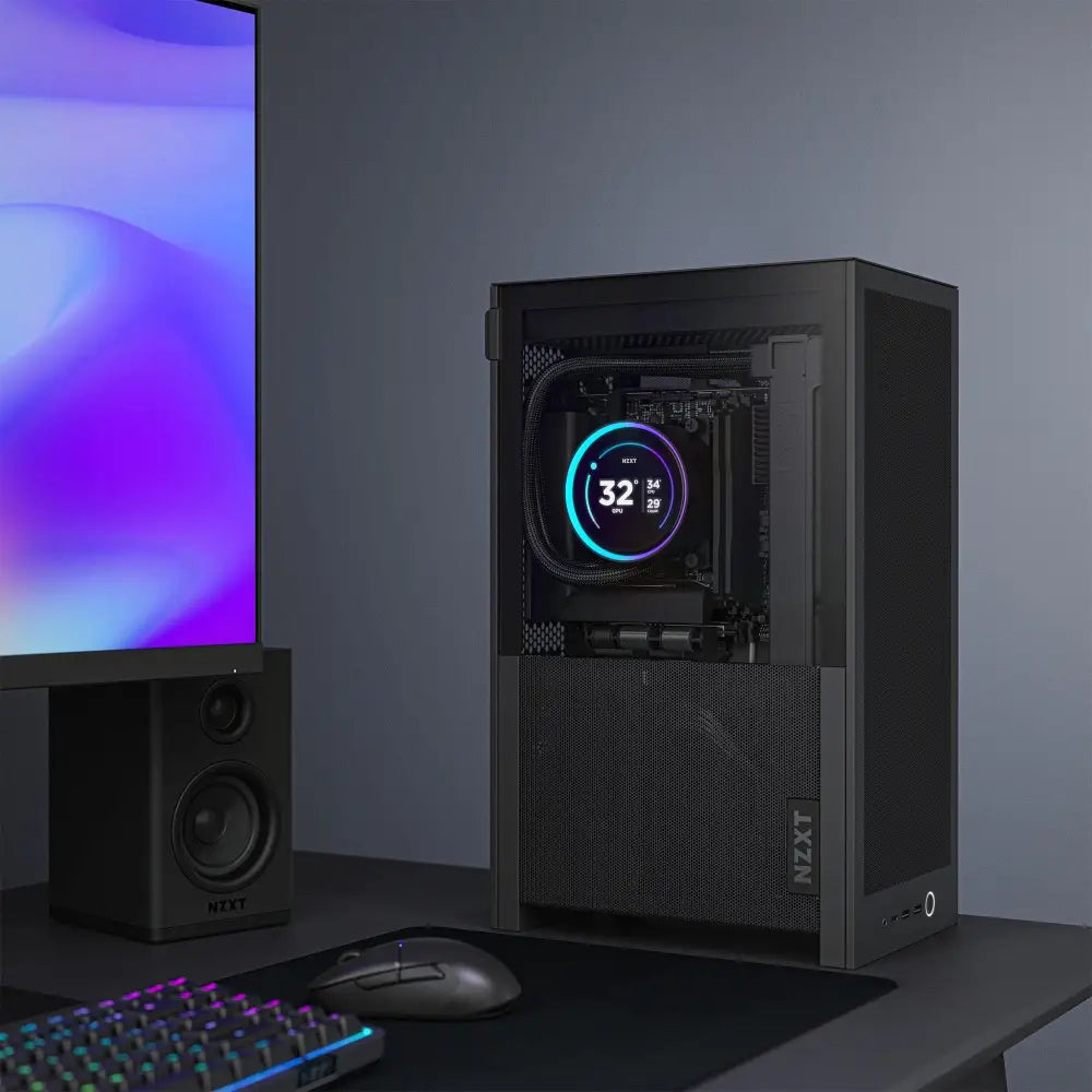 NZXT H2 Flow – Mini-ITX 20.7L High Airflow PC Case - Personal Computer