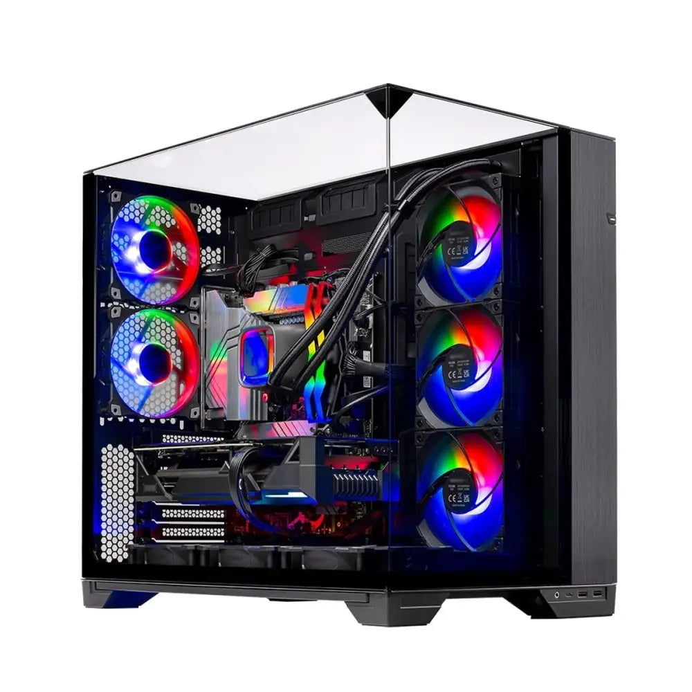 Skytech Gaming O11 Vision Desktop PC Ryzen 7 9800X3D 4.7 GHz AMD RX 9070XT 16GB - Personal Computer