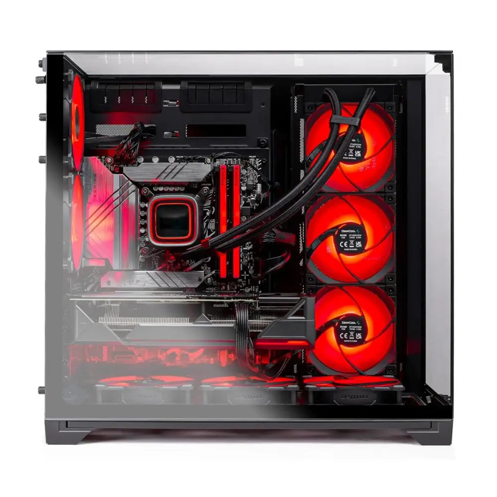 Skytech Gaming O11 Vision Desktop PC Ryzen 7 9800X3D 4.7 GHz AMD RX 9070XT 16GB - Personal Computer