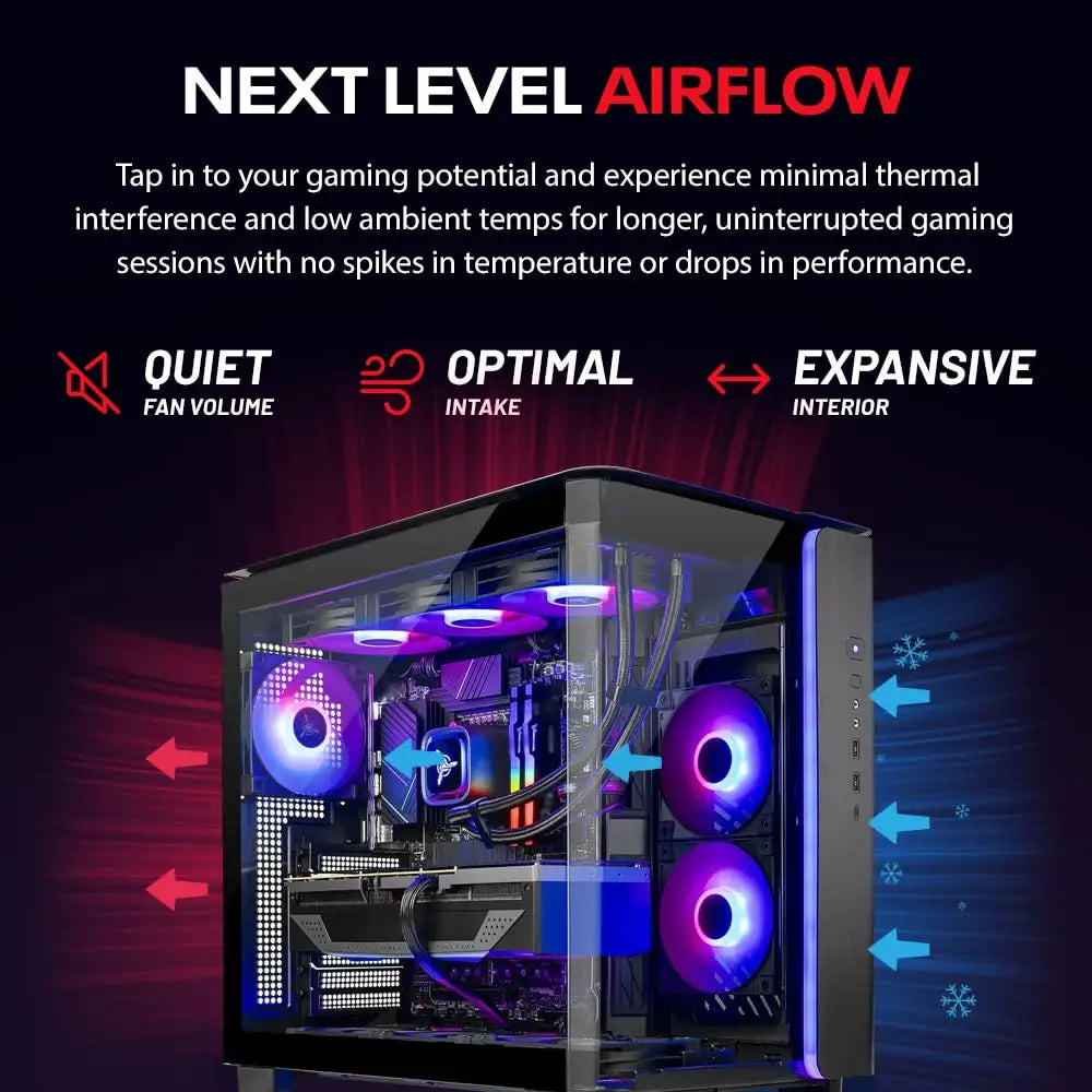 Skytech King 95 Gaming PC Desktop Ryzen 7 9700X 3.8 GHz (5.5GHz Turbo Boost) - Personal Computer