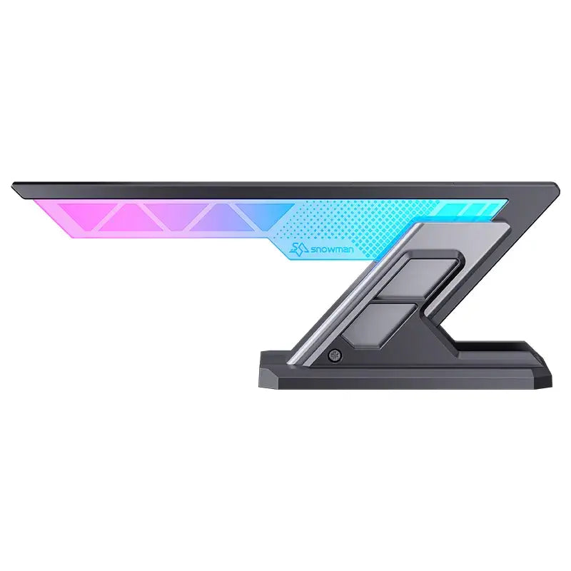 SNOWMAN Gaming Desktop GPU Support Bracket with ARGB Sync - Black