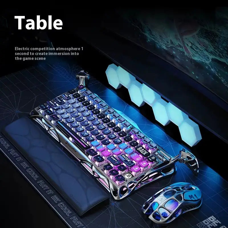 Wireless Mechanical Keyboard Gravastar K1 Pro Special Edition for Cyberpunk Gaming