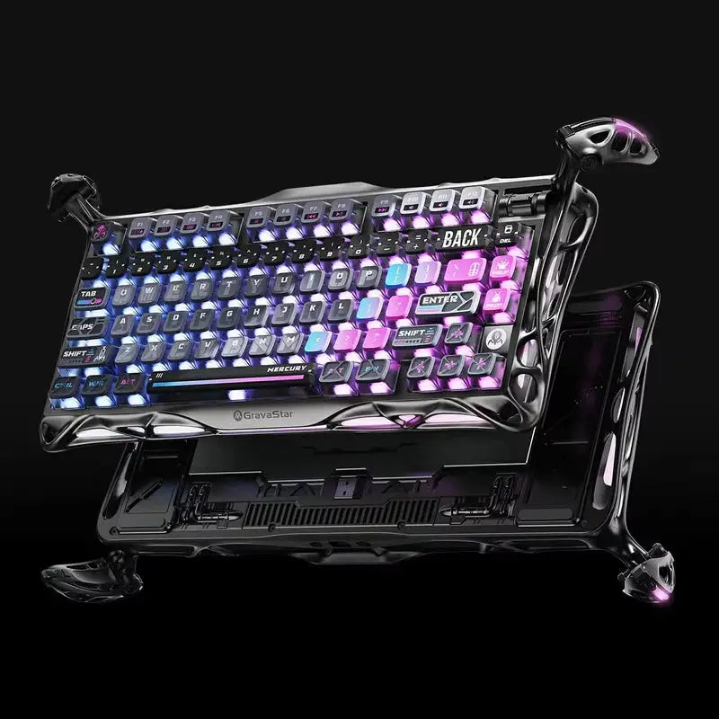 Wireless Mechanical Keyboard Gravastar K1 Pro Special Edition for Cyberpunk Gaming